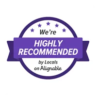 Highly Recommended on Alignable badge